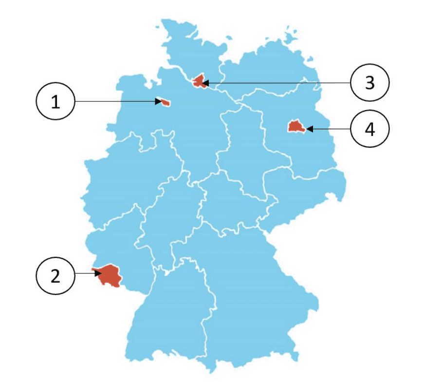 Welches Bundesland ist Hamburg?