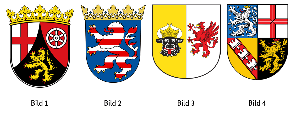 Welches Wappen gehört zum Bundesland Saarland?