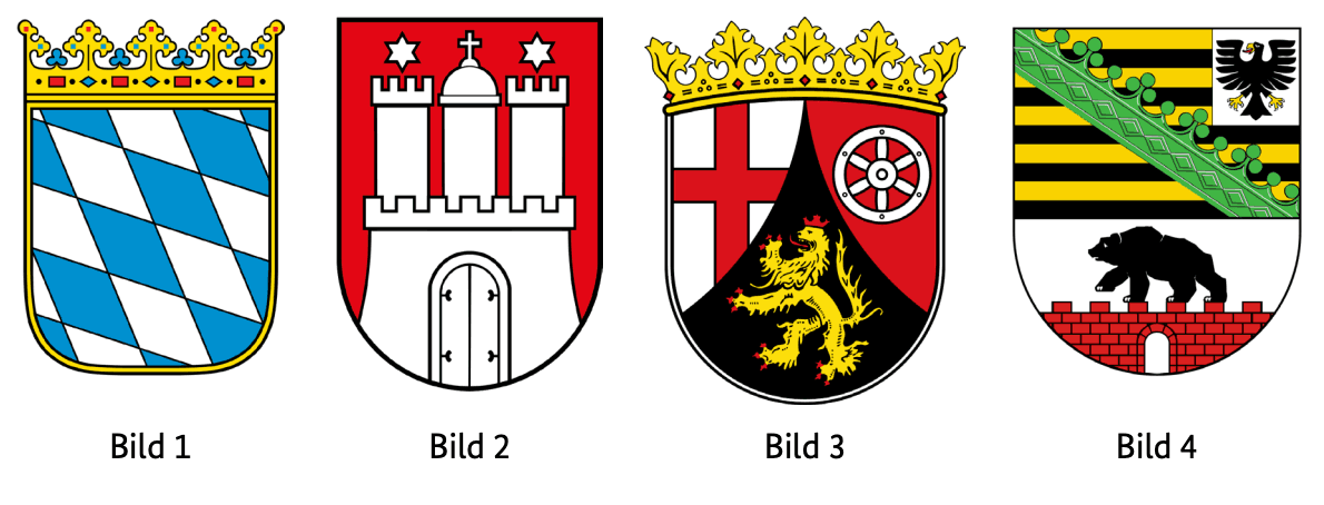 Welches Wappen gehört zum Bundesland Sachsen-Anhalt?
